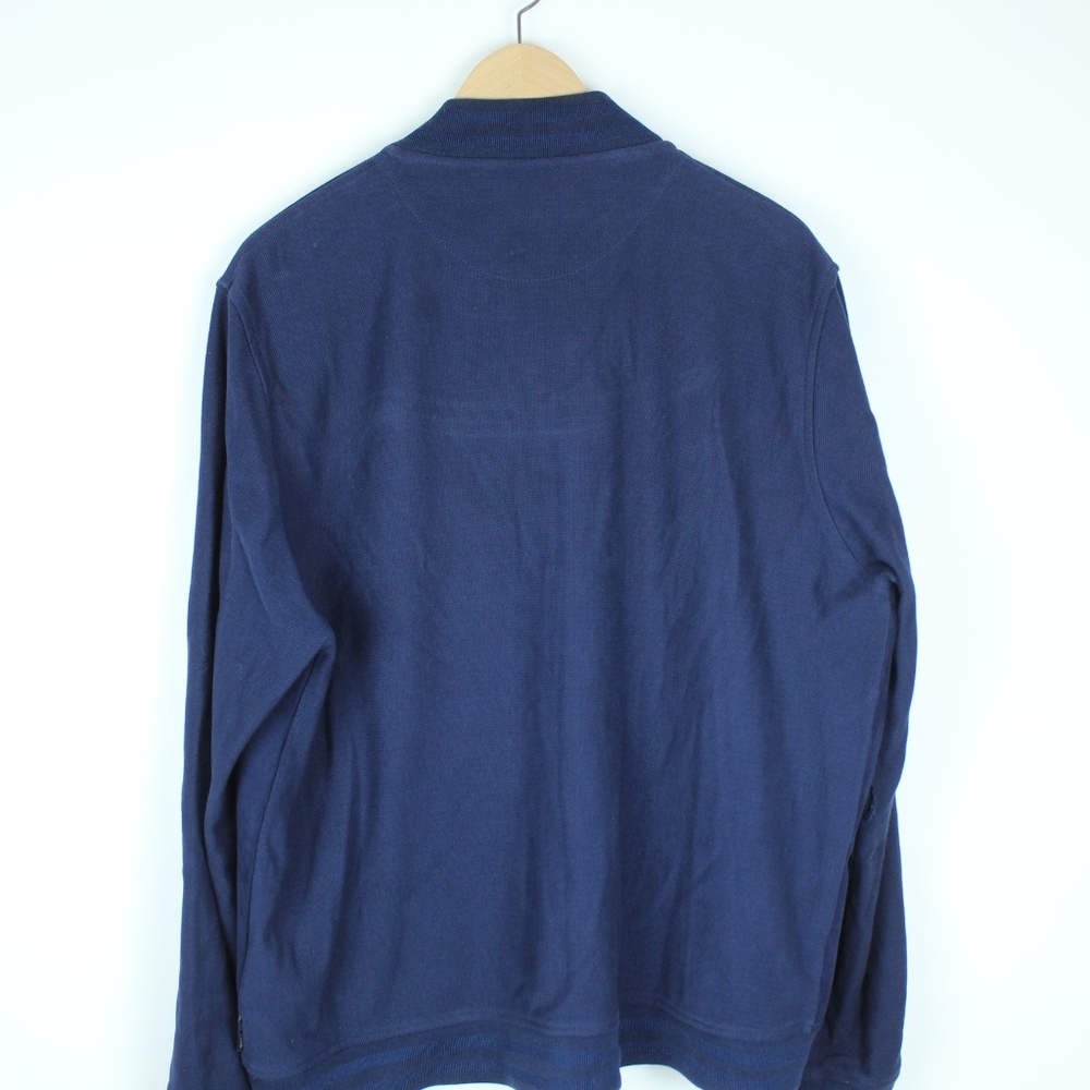 Ted Baker Peveril Suede Funnel Bomber Jacket - Picture 2 of 2